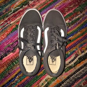 NWOT Gray Classic Vans